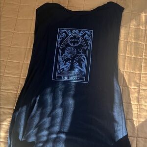 The Pretty Cult - the moon two wolf tank top